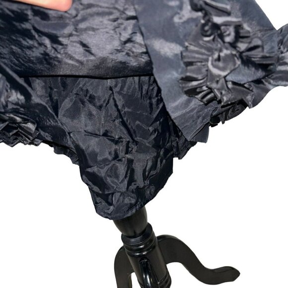 Max and Cleo Women's Size 4 Fit & Flare Cocktail Dress Sleeveless w. Applique - Picture 5 of 10